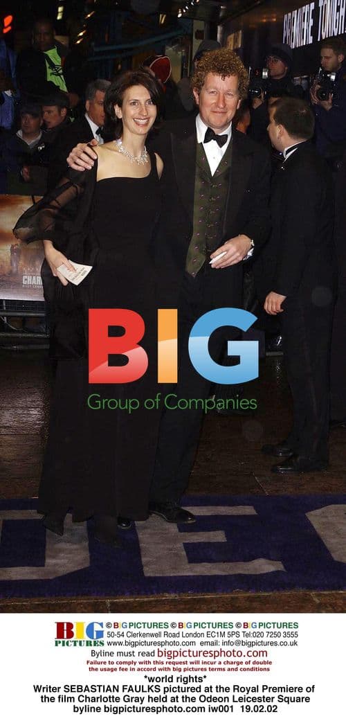 Sebastian Faulks at Charlotte Gray Premiere