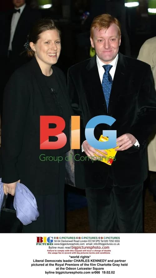 Charles Kennedy at 'Charlotte Gray' Premiere