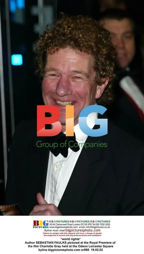 Sebastian Faulks at Charlotte Gray's Royal Premiere