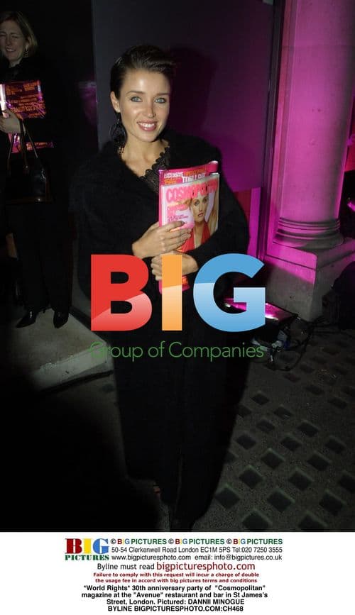 Dannii Minogue at Cosmopolitan 30th anniversary party