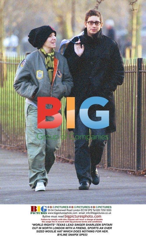 TEXAS Singer Sharleen Spitari in North London