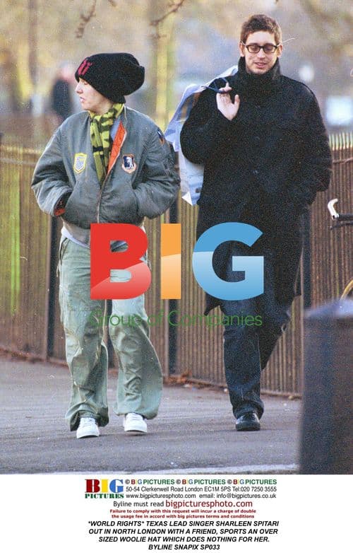 TEXAS Singer Sharleen Spitari Out in London