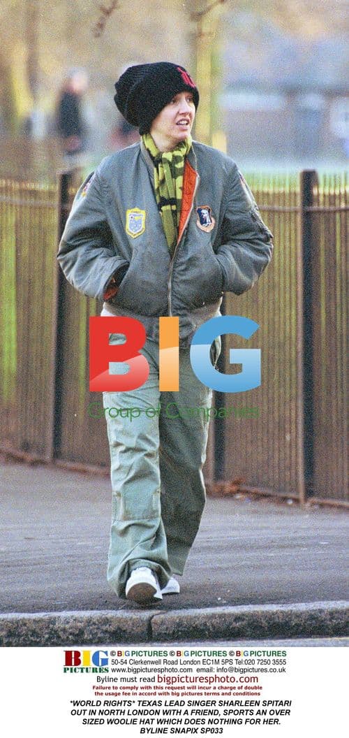 Texas Singer Sharleen Spitari Out in London