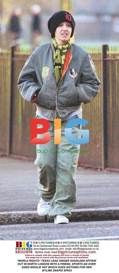 Sharleen Spitari out in North London