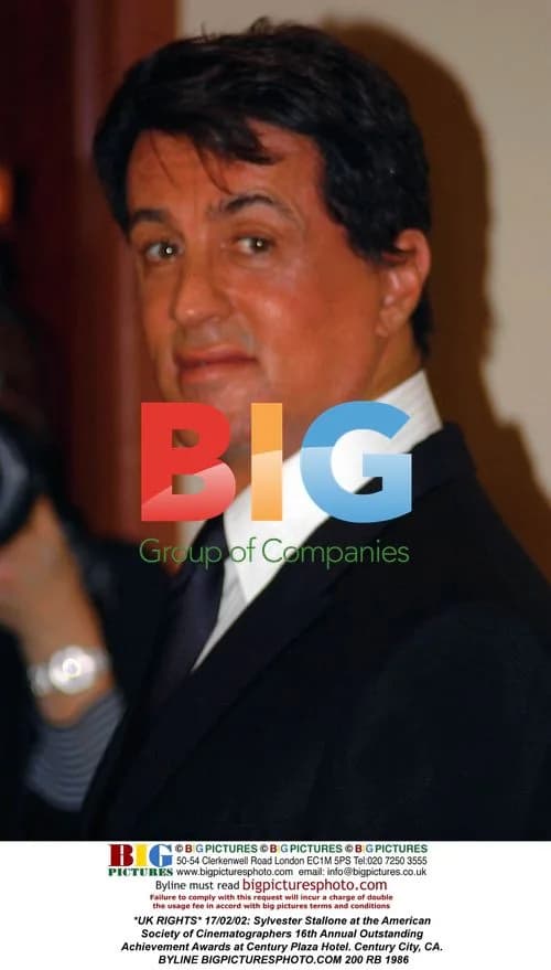 Sylvester Stallone at American Society of Cinematographers Awards