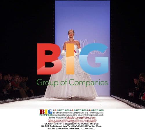 The BOB MACKIE Collection at 2002 Fashion Week