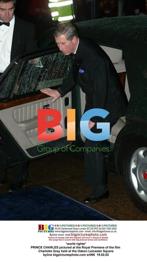 Prince Charles at Charlotte Gray film premiere