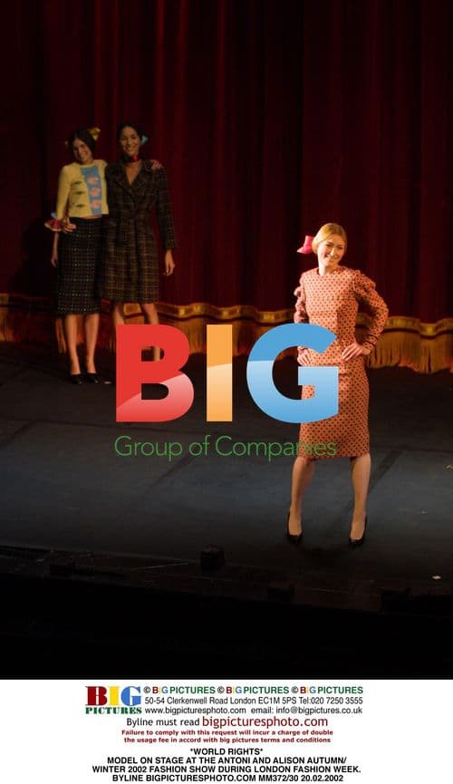 MODEL AT ANTONI AND ALISON FASHION SHOW