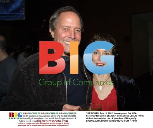 Screenwriter SELTZER & Actress HOPE at Dragonfly Premiere