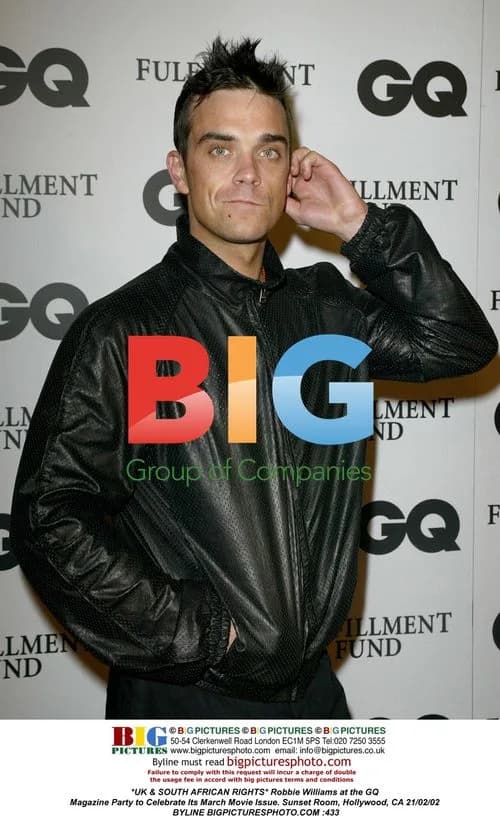 Robbie Williams at GQ Party