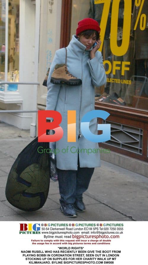 Naomi Rusell Prepping for Charity Climb