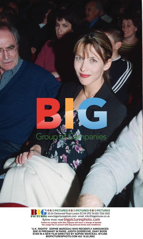 Sophie Marceau Pregnant in Paris