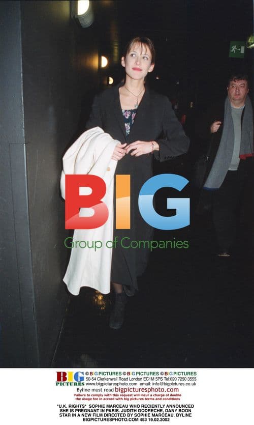 Sophie Marceau Announces Pregnancy in Paris