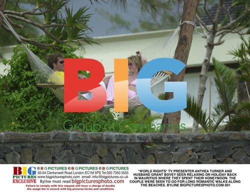 Anthea Turner and Grant Bovey on Holiday in Mauritius