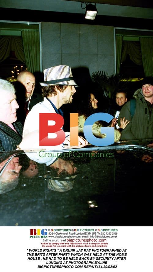Drunk Jay Kay at Brits After Party