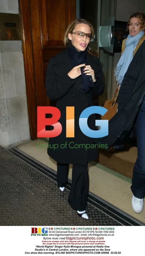 Kylie Minogue at Radio One Studio