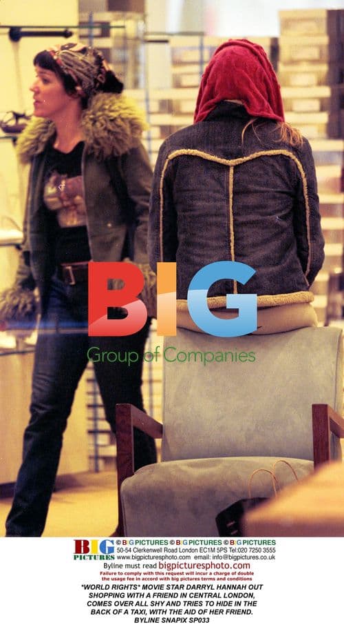 Darryl Hannah Out Shopping in London