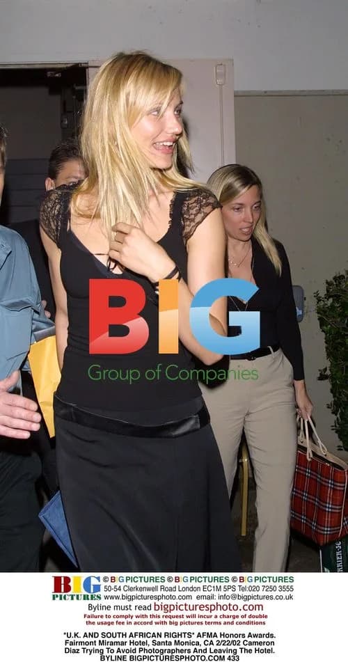 Cameron Diaz Leaving AFMA Honors Awards
