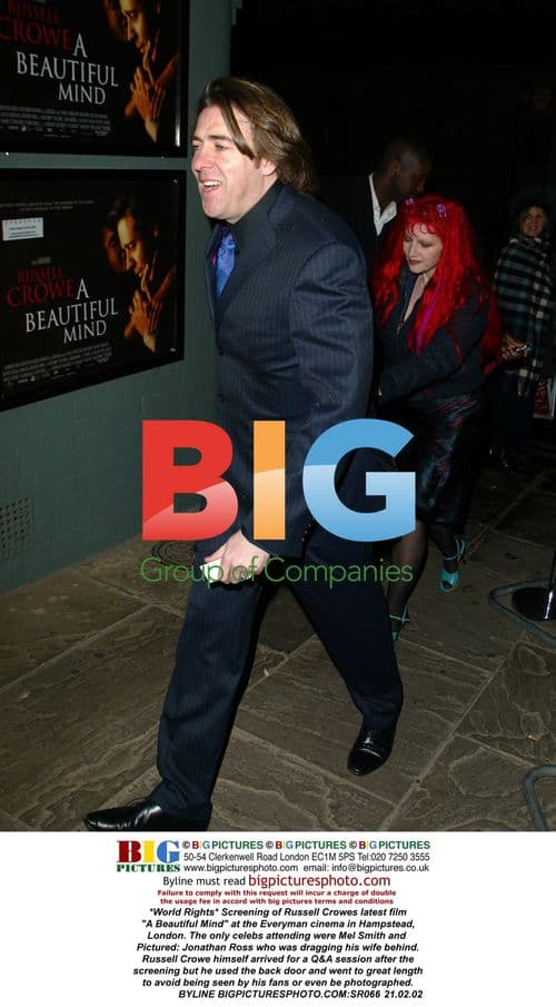 Russell Crowe at film screening