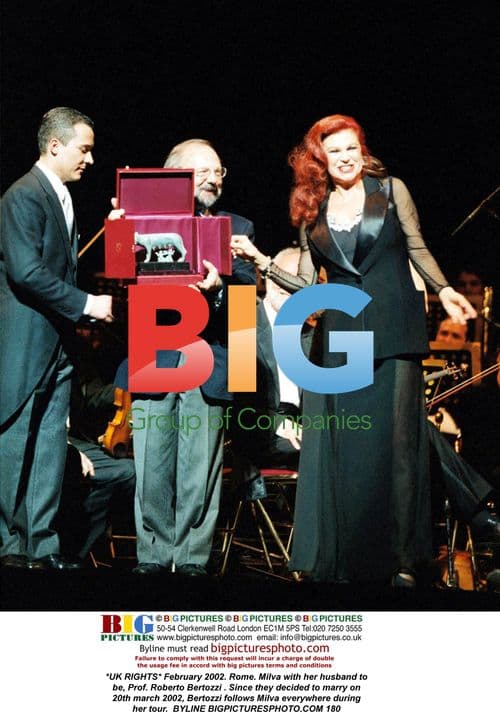 Milva and Roberto Bertozzi