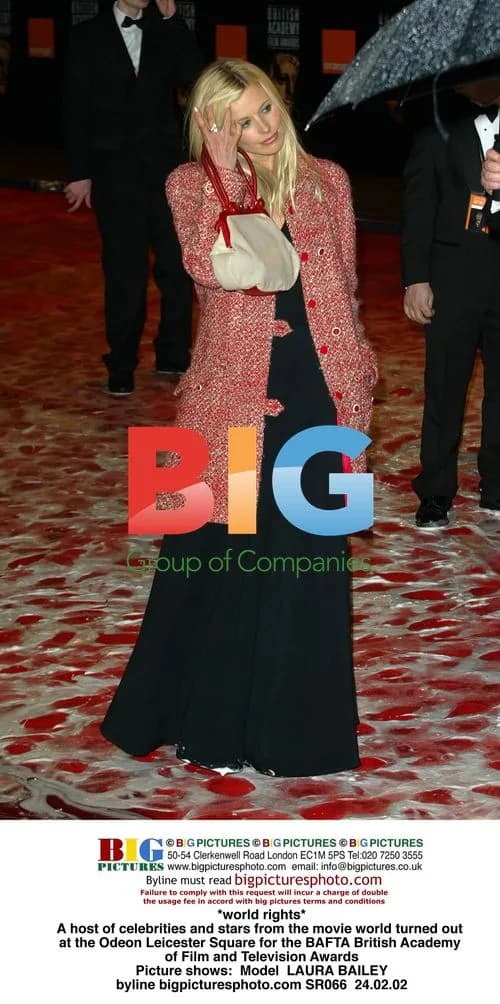 Celebrities at BAFTA Awards in London