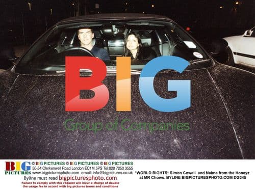 Simon Cowell and Naima at MR Chows