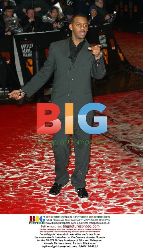 Celebrities Attend BAFTA Awards at Odeon Leicester Square