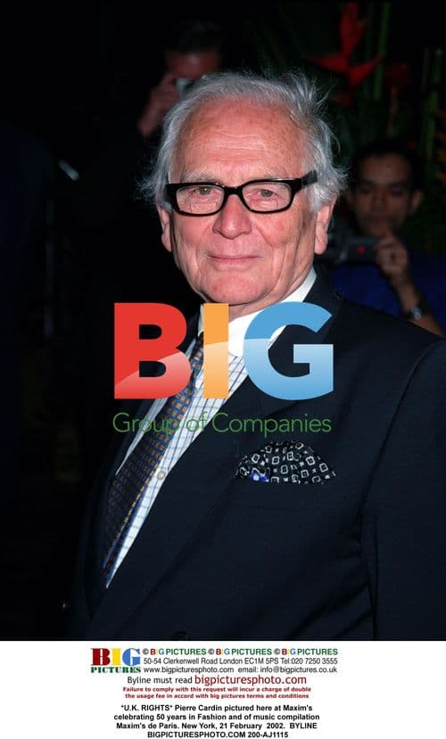 Pierre Cardin Celebrates 50 Years in Fashion