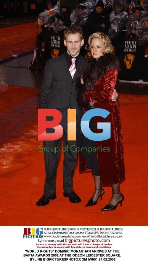 Dominic Monaghan at the BAFTA Awards 2002