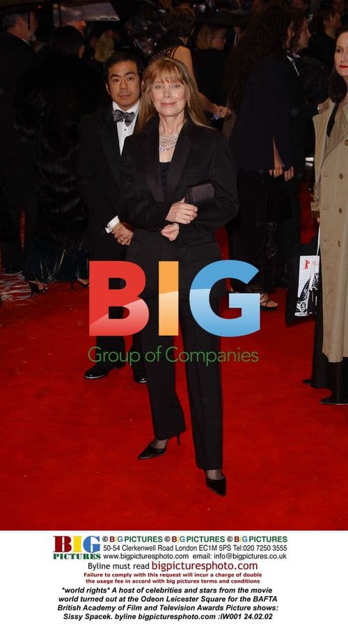 Sissy Spacek at the BAFTA Awards in London
