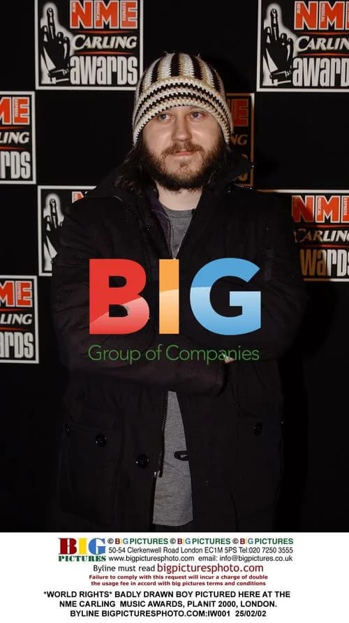 Badly Drawn Boy at NME Carling Music Awards