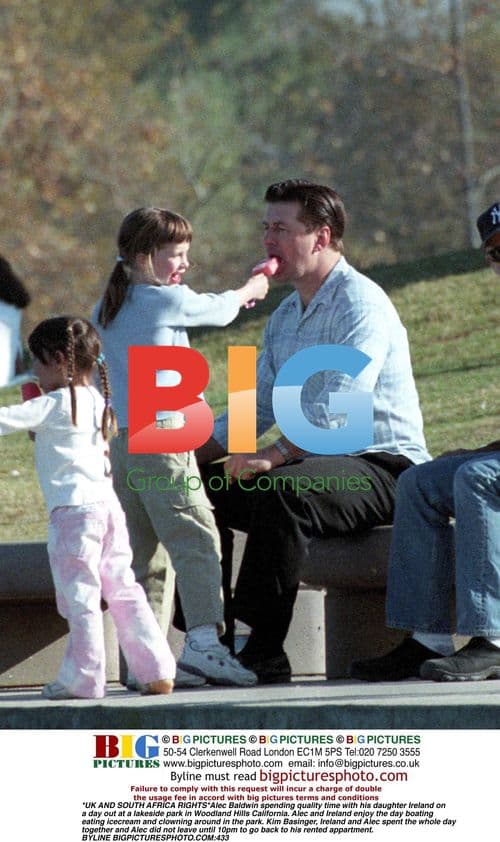 Alec Baldwin Spends Day with Daughter