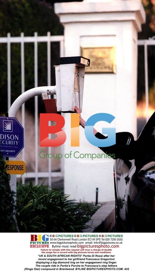 Portia Di Rossi's Engagement to Francesca Gregorinni