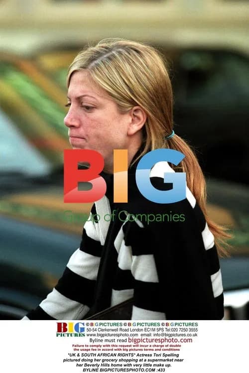 Tori Spelling Grocery Shopping