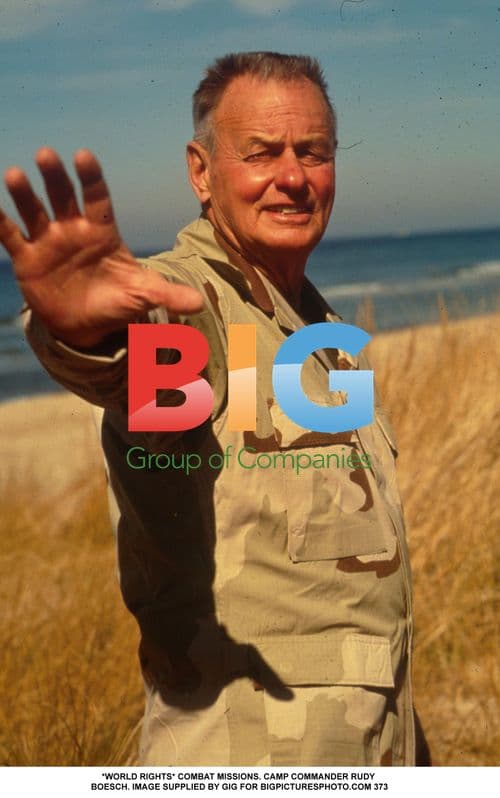 Camp Commander Rudy Boesch