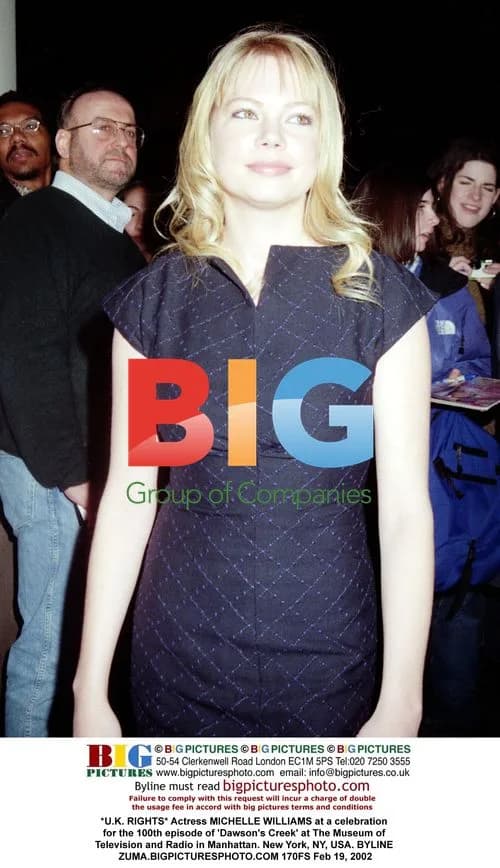 Michelle Williams at Dawson's Creek 100th episode celebration