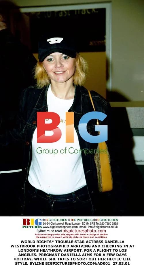 Daniella Westbrook Spotted at Heathrow Airport