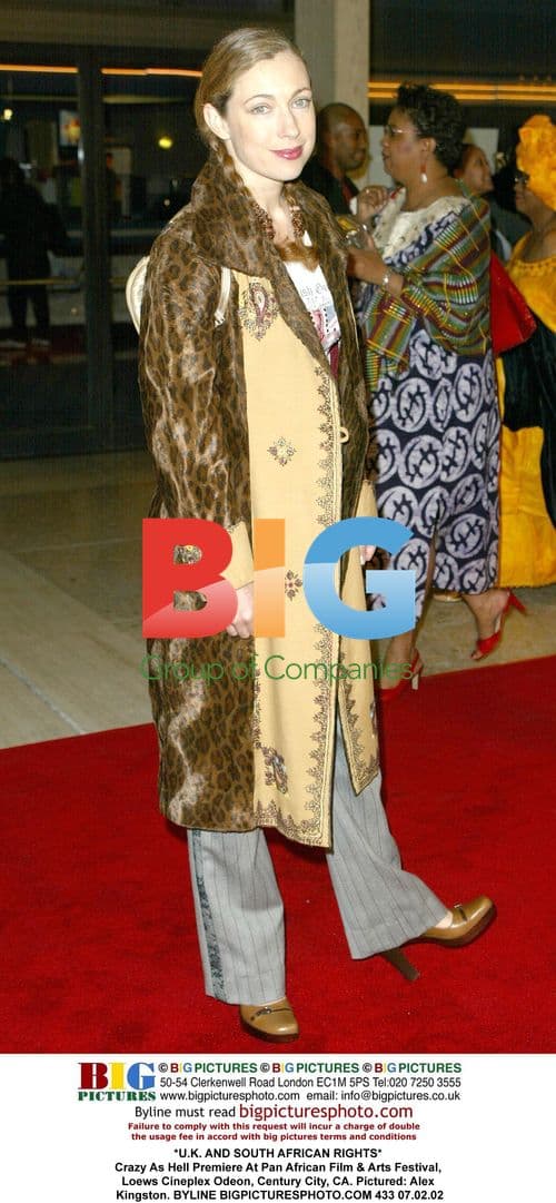 Crazy As Hell Premiere, Alex Kingston