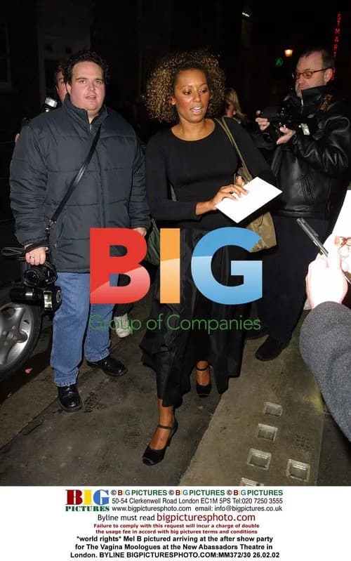 Mel B at The Vagina Monologues after party