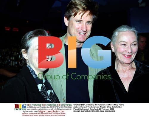 Judith Ivy, Bill Pullman, and Rose Mary Harris at 2002 American Theatre Wing Gala