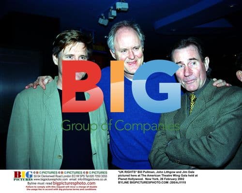 Bill Pullman, John Lithgow and Jim Dale at Gala