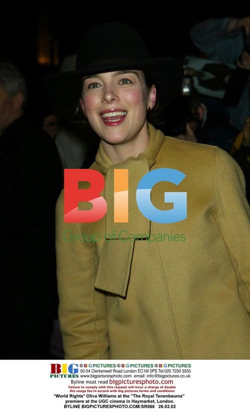 Oliva Williams at "The Royal Tenenbaums" premiere