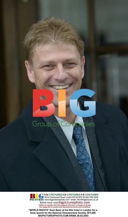 Sean Bean at Ritz Hotel for book launch