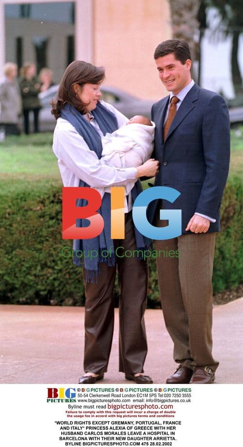 Princess Alexia of Greece with family