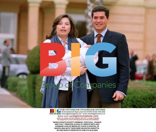 Princess Alexia and family leave hospital