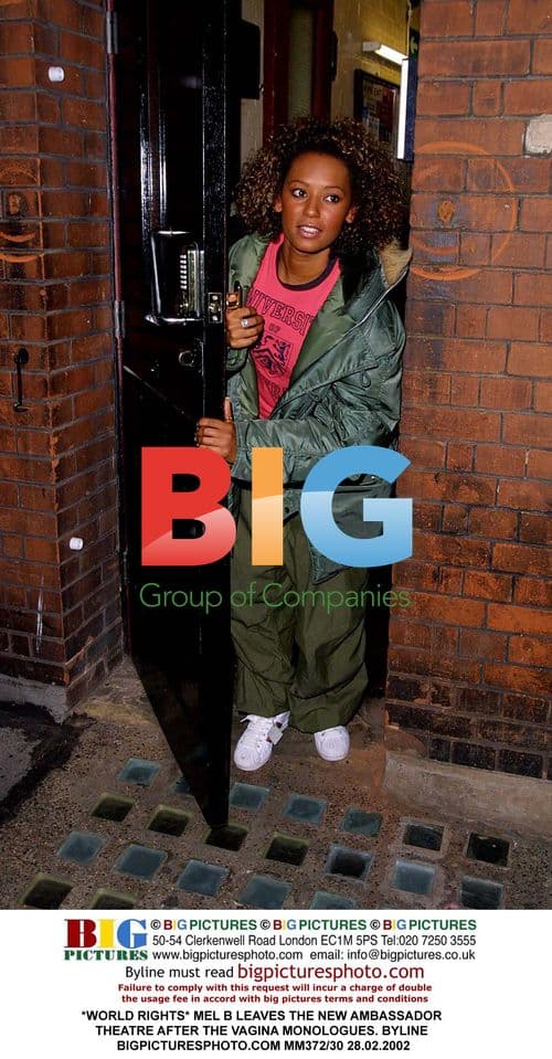 MEL B LEAVES NEW AMBASSADOR THEATRE