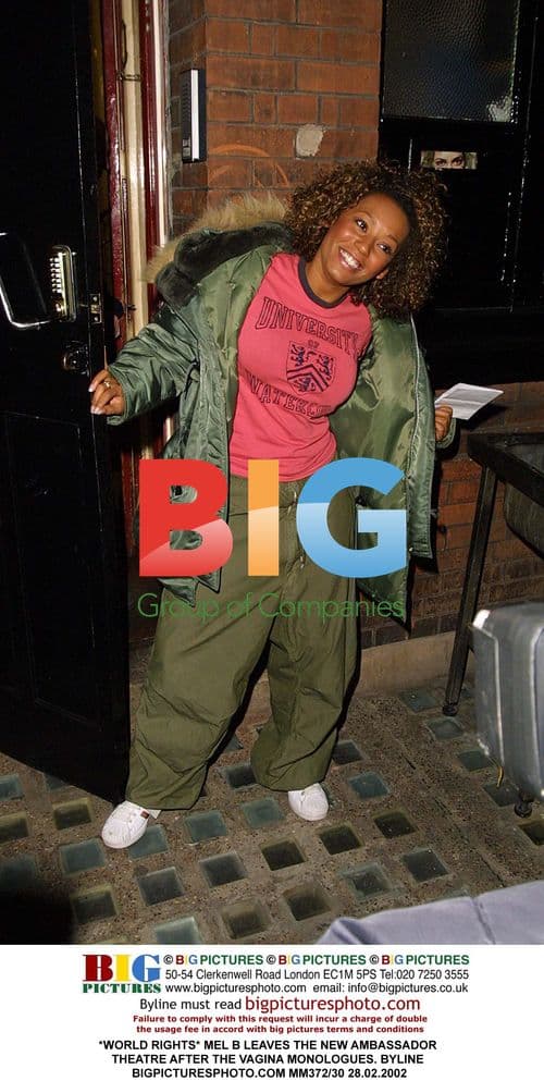 Mel B Leaves the New Ambassador Theatre