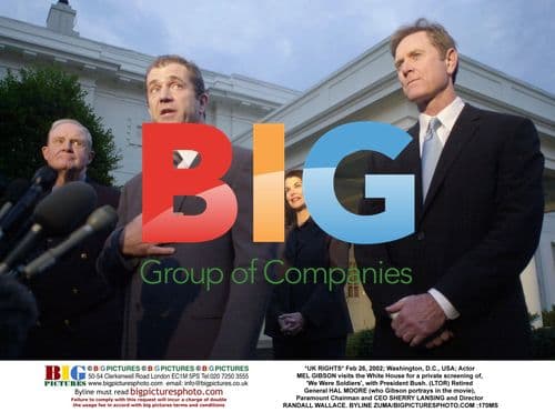 Mel Gibson Visits White House