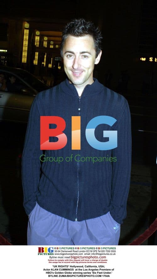 Alan Cummings at 'Six Feet Under' Premiere