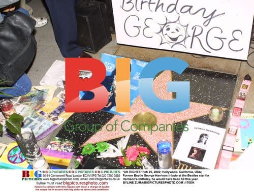 George Harrison 59th birthday tribute